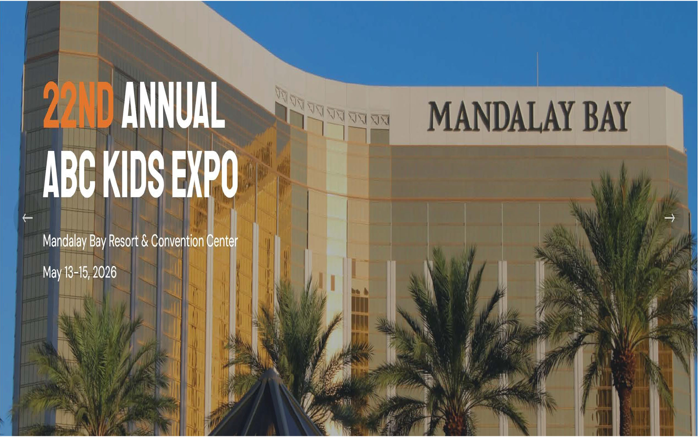 2025年5月美国拉斯维加斯国际少儿用品展览会ABC Kids Expo